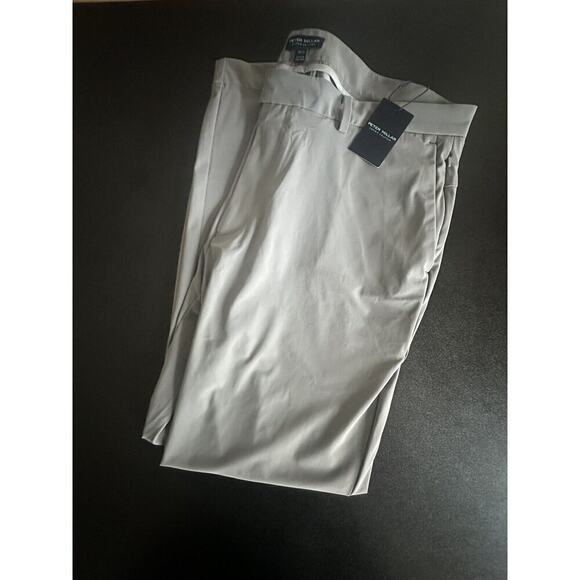 Peter Millar Men’s Surge Performance Trouser Golf Pants 38 X 28 Tailored Gray - Picture 1 of 6